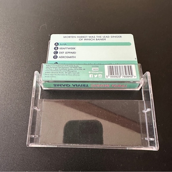 80s nostalgia totally righteous 80s Music Trivia Game from Ridley's Games - Picture 4 of 6